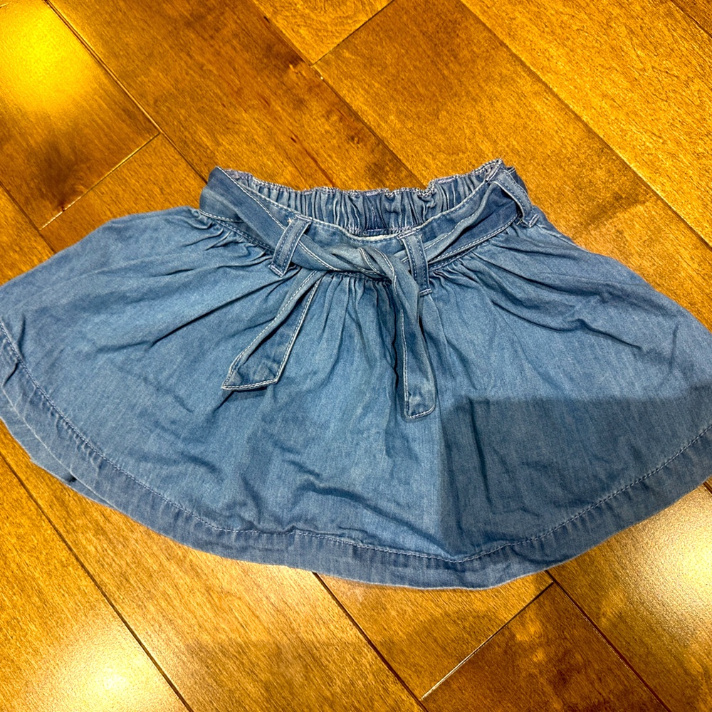 🌸LIKE TO GET 30% OFF🌸 BUNDLE & SAVE! NEXT DIRECT • Girls Denim look Blue Skirt